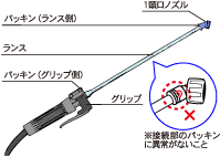 ノズルの組立